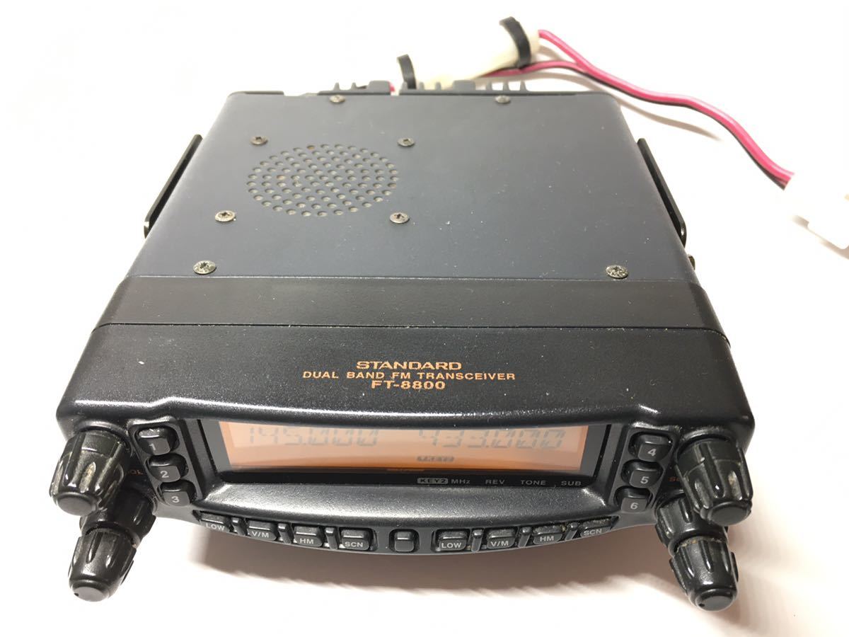 ☆スタンダード FT-8800 145/433MHz20W 美品 新スプリアス☆ Yahoo!オークション - STANDARD YAESU FT-8800 145/433MHz 20W