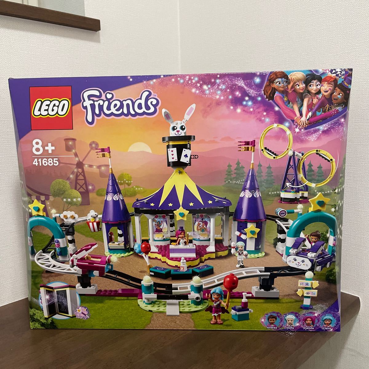レゴ (LEGO) フレンズ マジカルわくわくジェットコースタープレイセット サーカス 魔法のトリック 41685