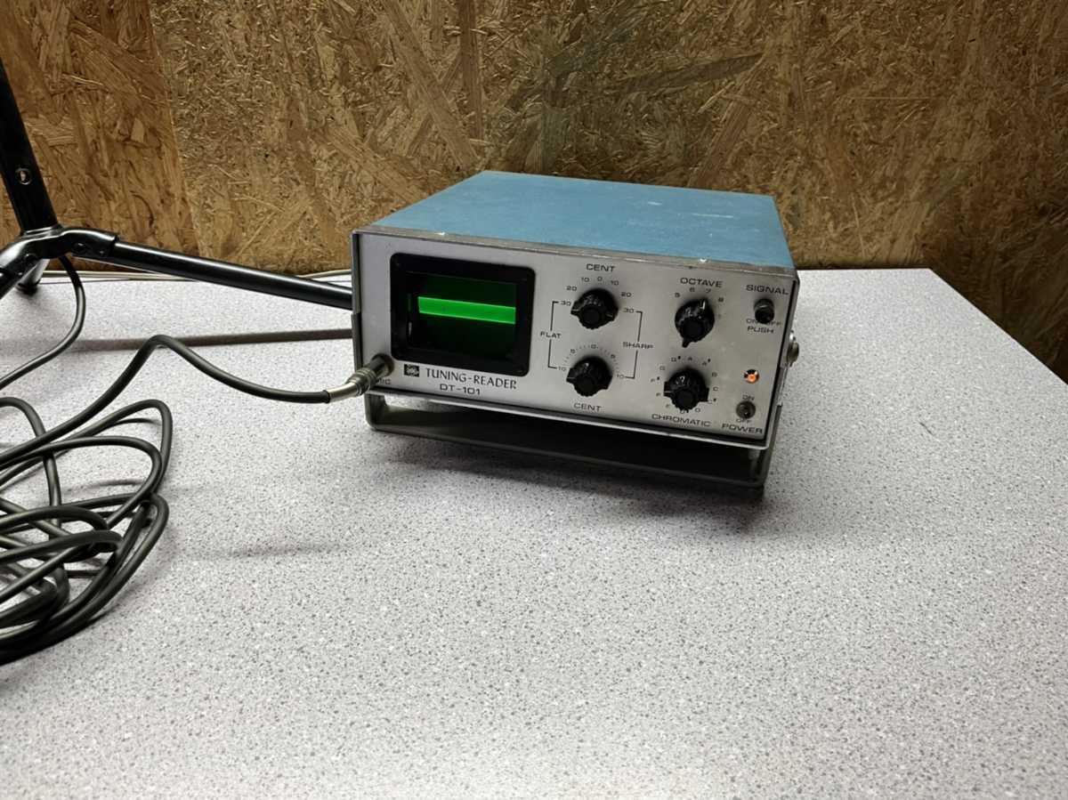 プリマ楽器 TUNING READER DT-302 Yahoo!オークション - 昭和レトロ 1974年発売 プリマ楽器 真空管