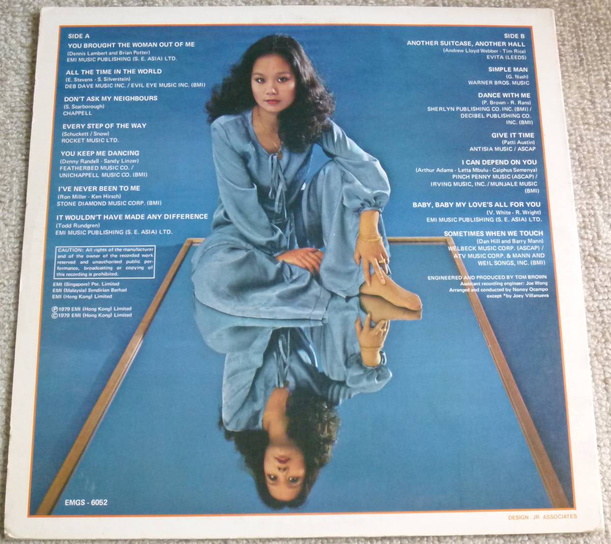  illusion class 6th Album highest . work!! ultra rare ( obtaining defect )!!!. mono Light Soul series Soft Rock certainly . record!![ viewing!!!]Teresa Carpio[S.T.(1979 year work )]LP Hong Kong. ..