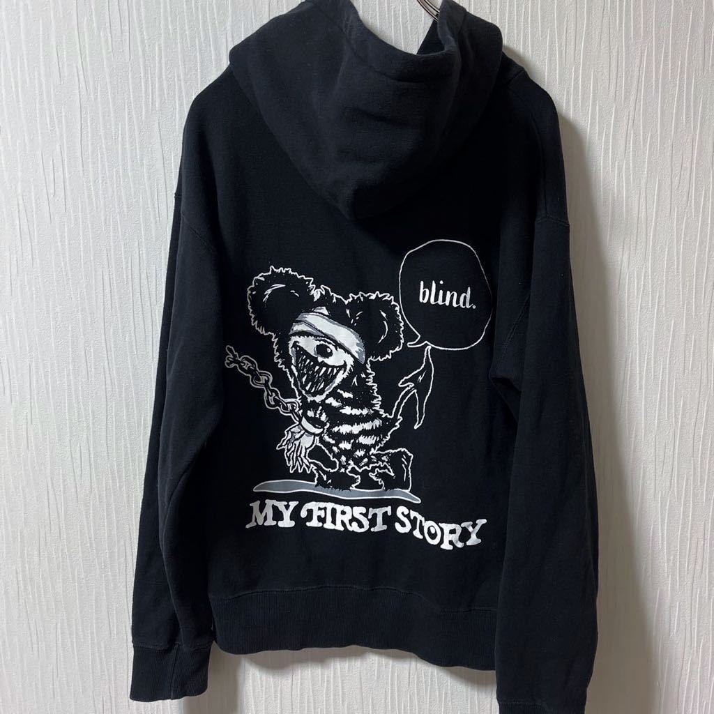 春夏新作モデル MY FIRST STORY パーカー 赤 Mサイズ fawe.org