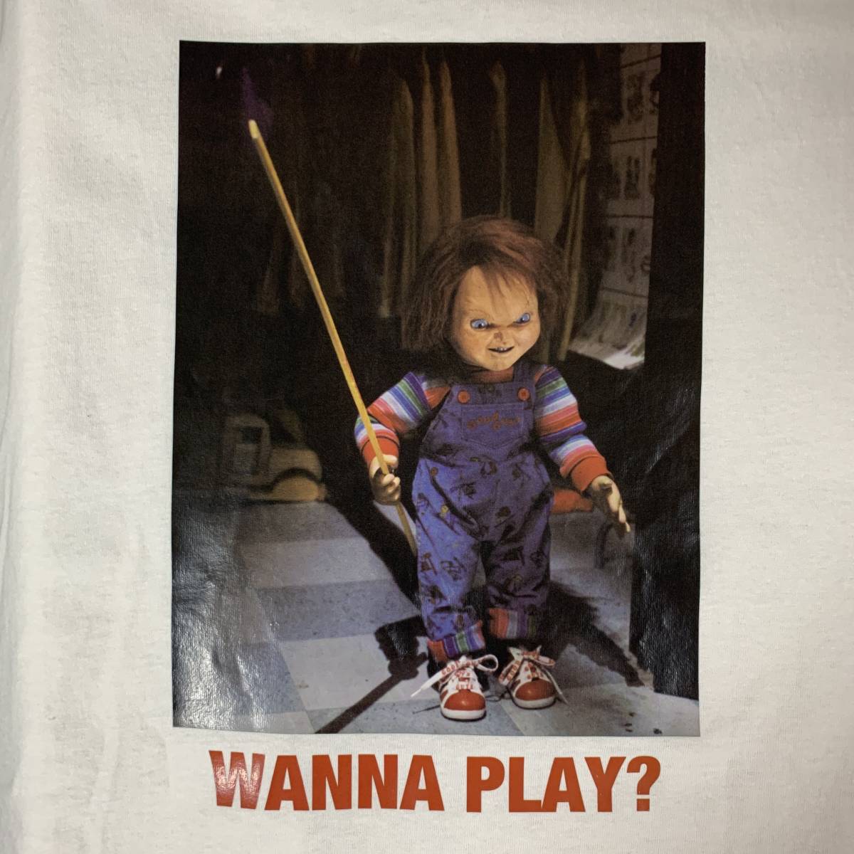 Child's Play(チャイルド・プレイ) - Men Tシャツ Chucky チャッキー チャッキーTシャツ 映画 サイズは3L (新品タグ付き未使用品)_画像1