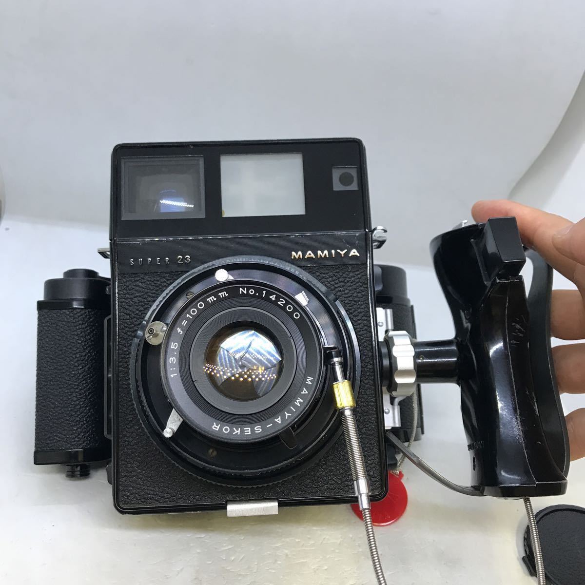 ❤️名機☆動作品☆蛇腹カメラ❤️マミヤプレススーパー23☆100㎜☆F3
