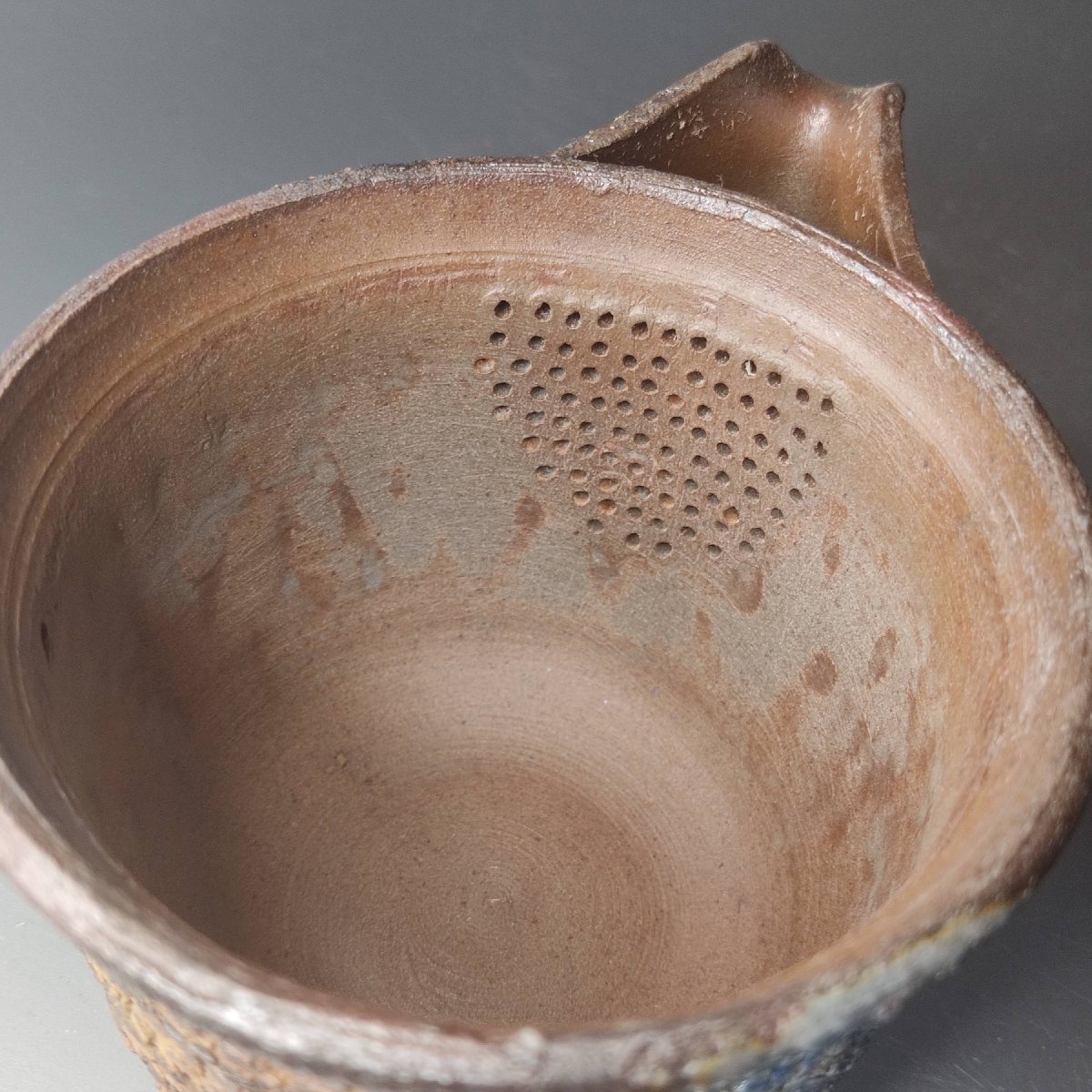 猪俣政昭 備前焼 裂紋龍宝瓶 急須 茶器 未使用新品/66ca17 猪俣政昭 備前焼 裂紋龍宝瓶 急須 茶器 未使用新品/66ca17