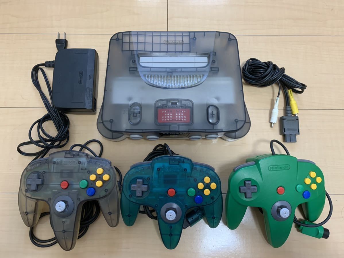 NINTENDO 64 本体コントローラーセット - 家庭用ゲーム本体