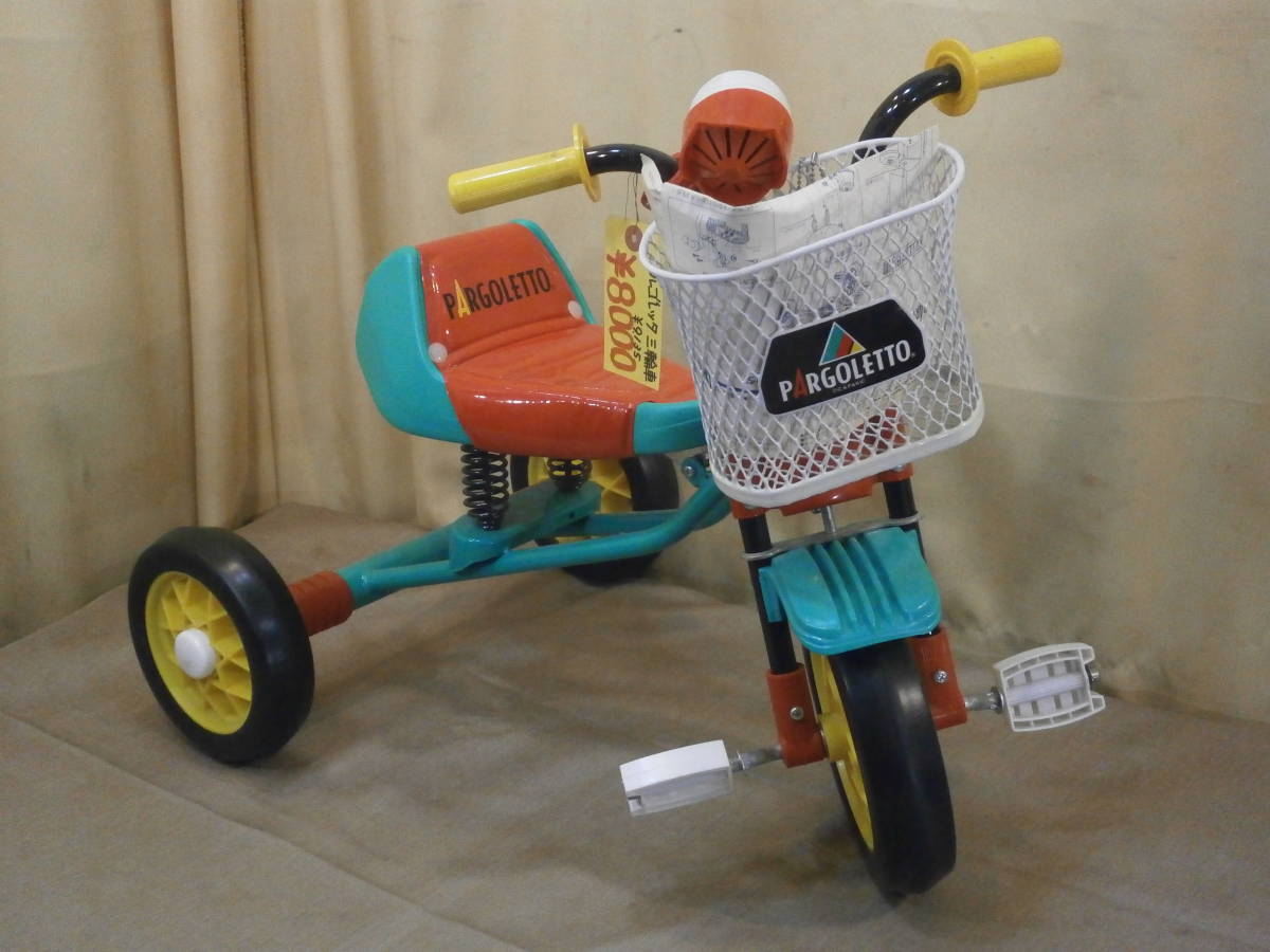Yahoo!オークション - 【デットストック品】三輪車 PARGOLETTO Yahoo!オークション - 【デットストック品】三輪車 PARGOLETTO