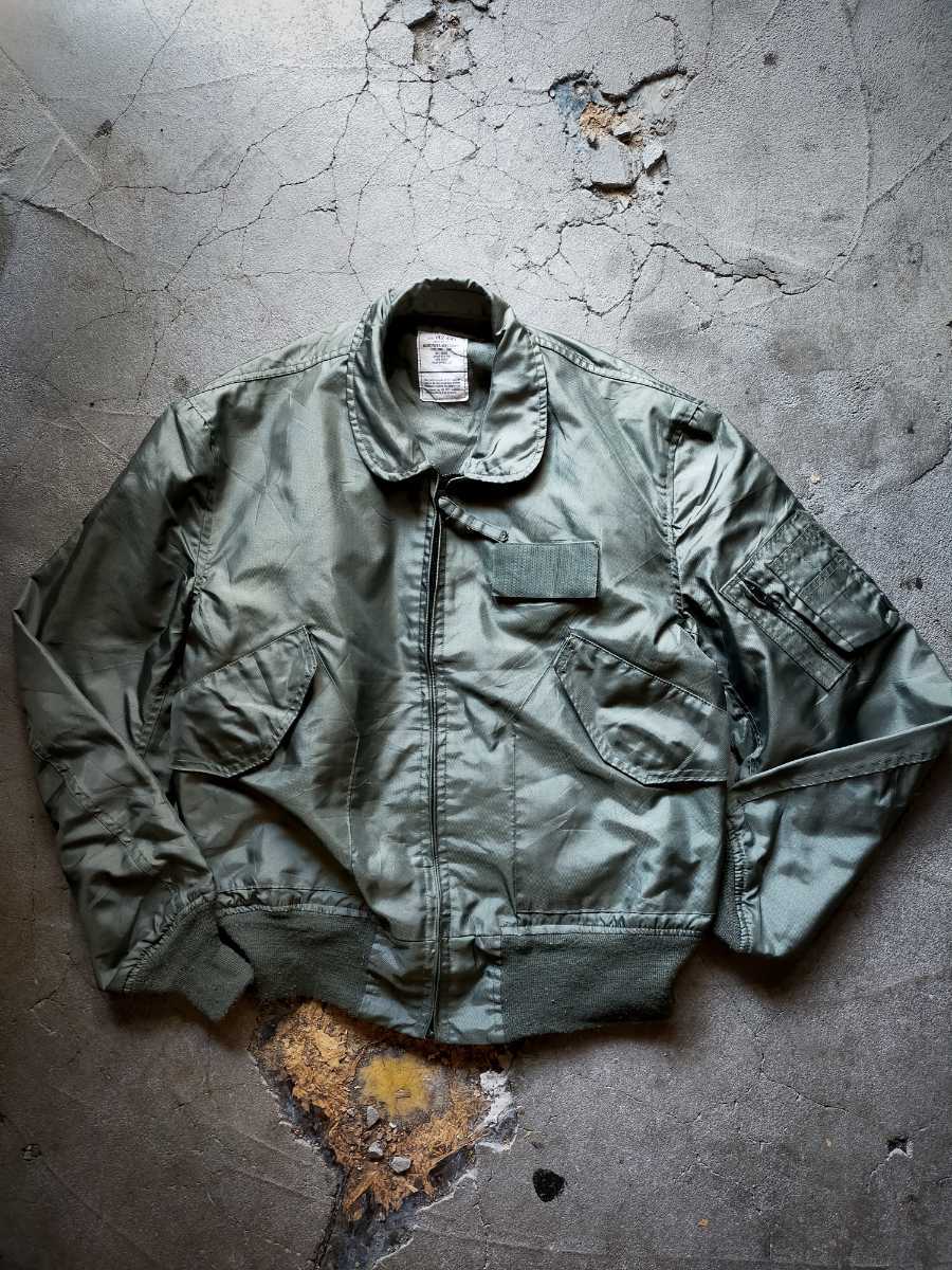 美品【size-L 42/44】米軍実物 USAF CWU-36/P フライトジャケット US