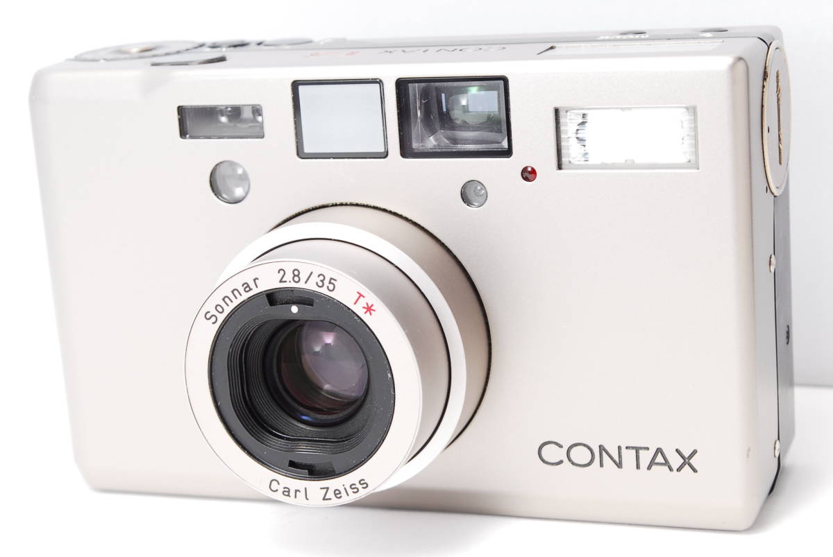 45%割引〓外観綺麗 データバック付〓コンタックス CONTAX T3 Carl ウクライナ情勢緊迫化 CONTAX コンパクトフィルムカメラ DateBack T3 フィルムカメラ
