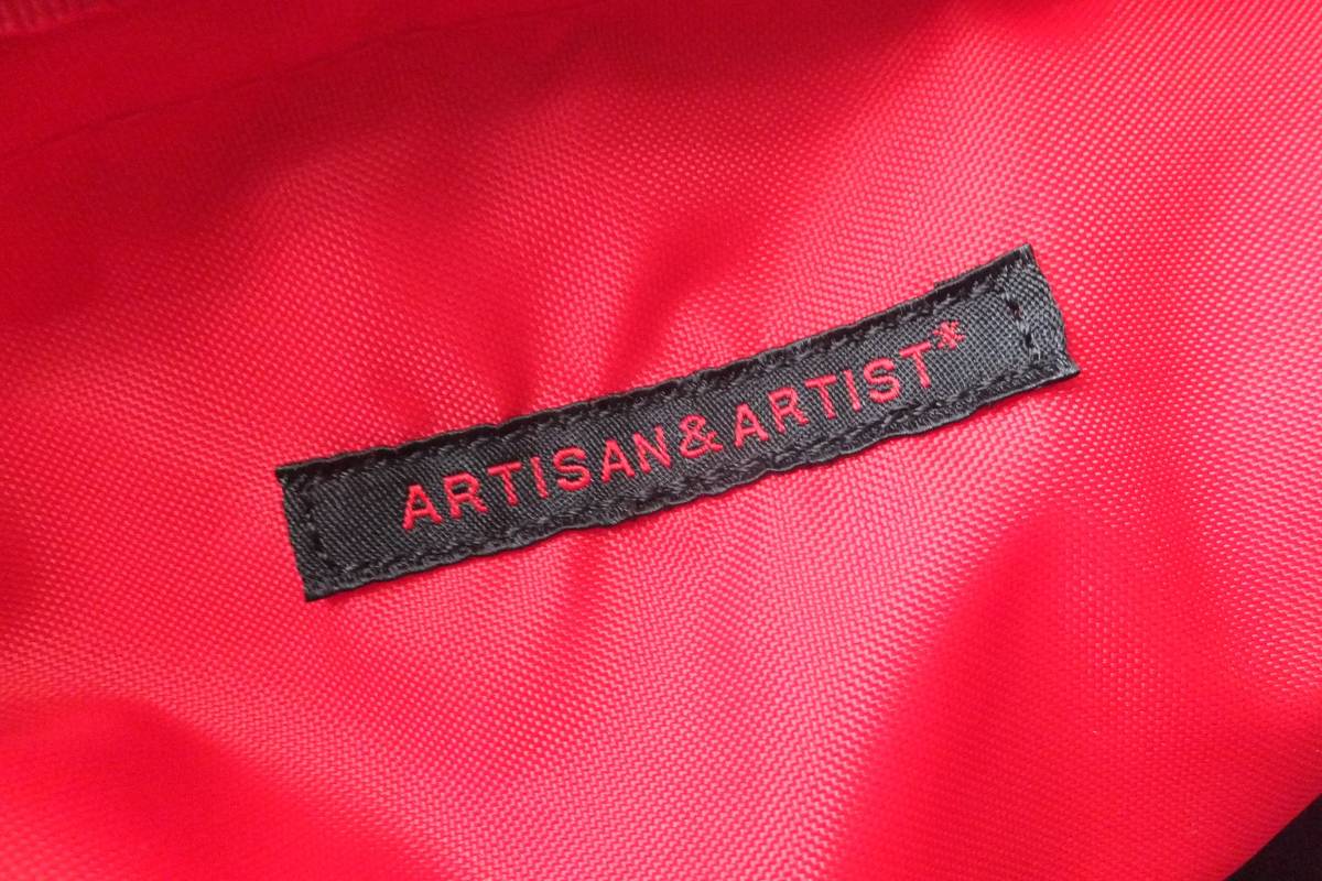 Artisan&Artist arte . The n& artist made in Japan travel bag pouch shoulder with strap 