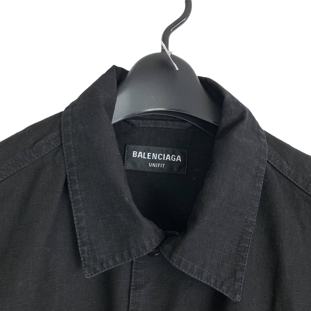 BALENCIAGA (バレンシアガ) military shirts jacket (black)｜Yahoo