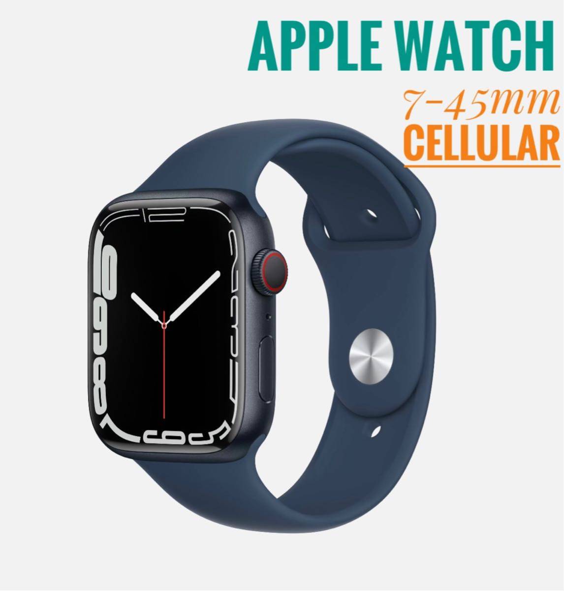 apple watch 45mm セルラー 45mm Cellular