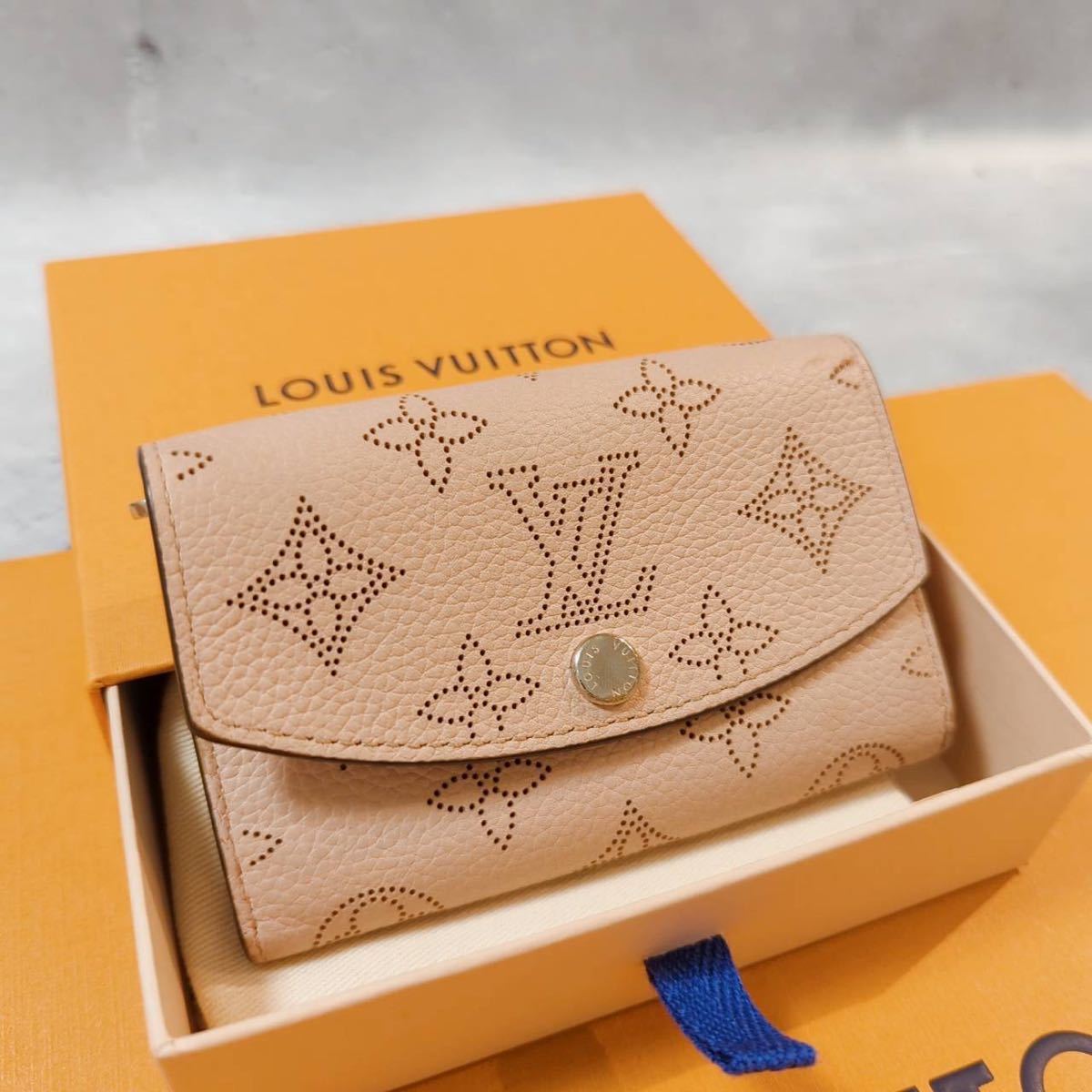 LOUISVUITTON ポルトフォイユ イリス コンパクト モノグラム マヒナ