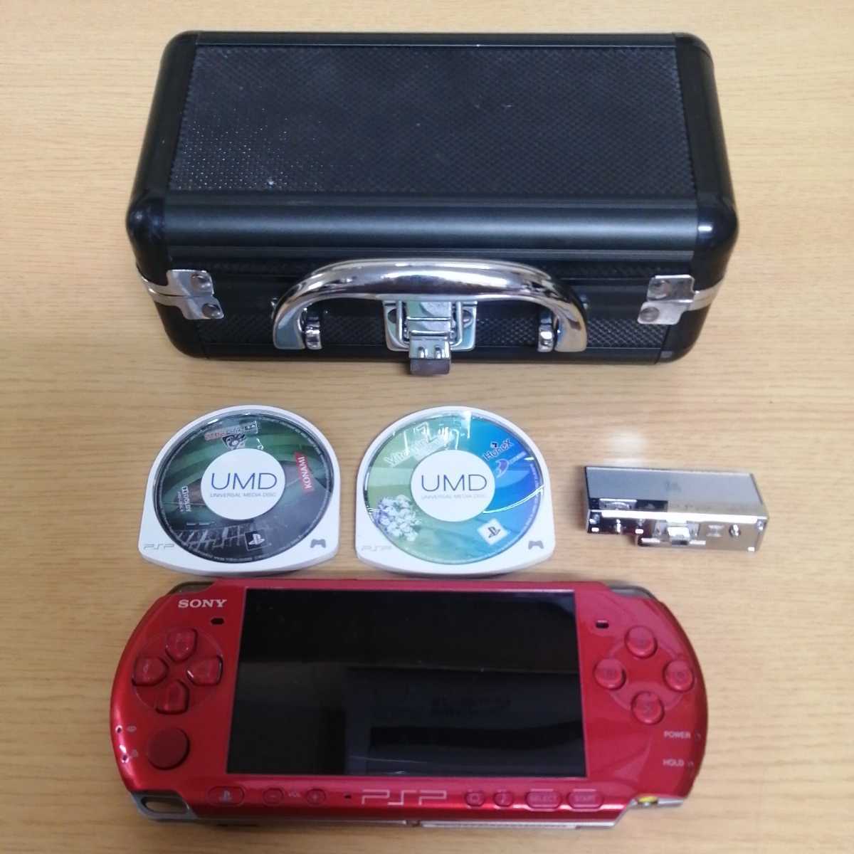 激安通販店 PSPとカセット3つ その他