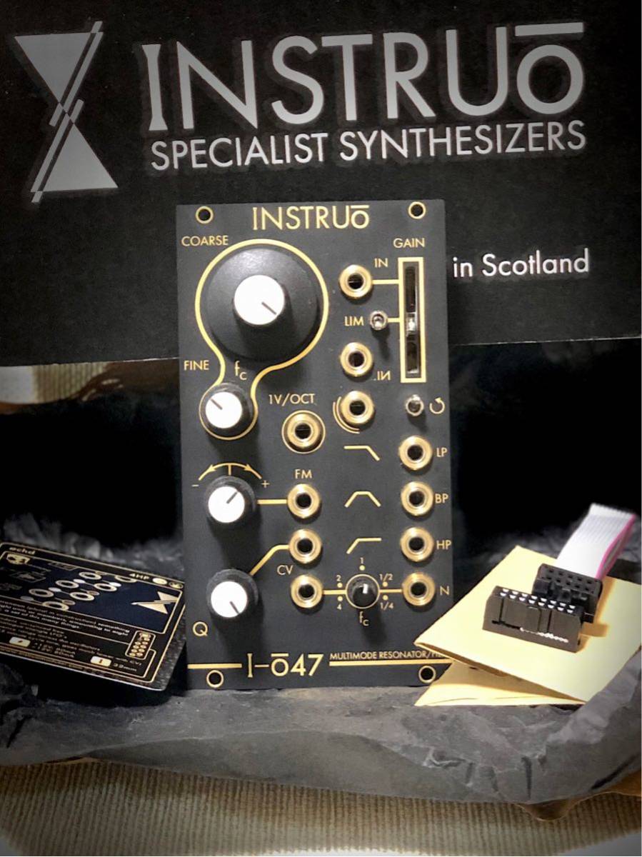美品】Instruo I-o47 フィルター ユーロラック モジュラーシンセ - www
