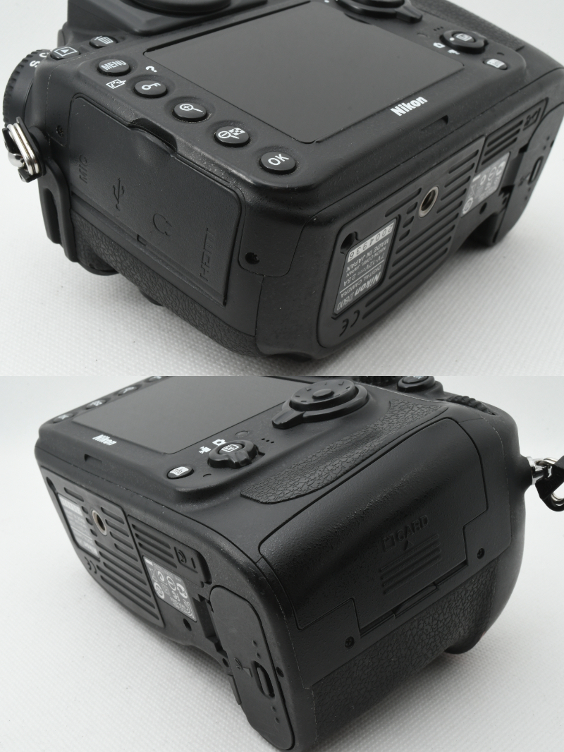 美品 動作確認済み Nikon ニコン D800 ボディ フルサイズ ロゴ入りストラップ 箱付き