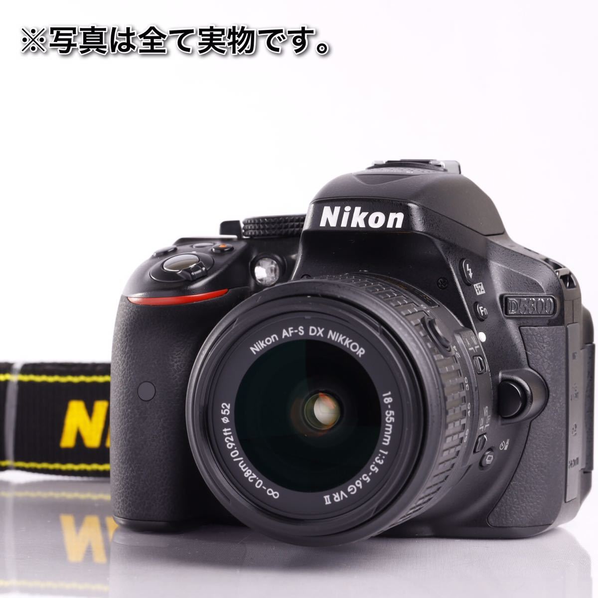 極上美品⭐️カメラバック付き⭐️Wi-Fi搭載一眼レフ⭐️ニコン D5300
