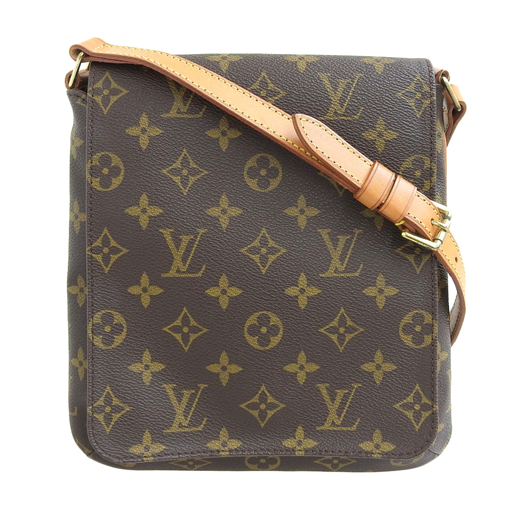 本物保証】 ルイヴィトン LOUIS VUITTON モノグラム ミュゼットサルサ