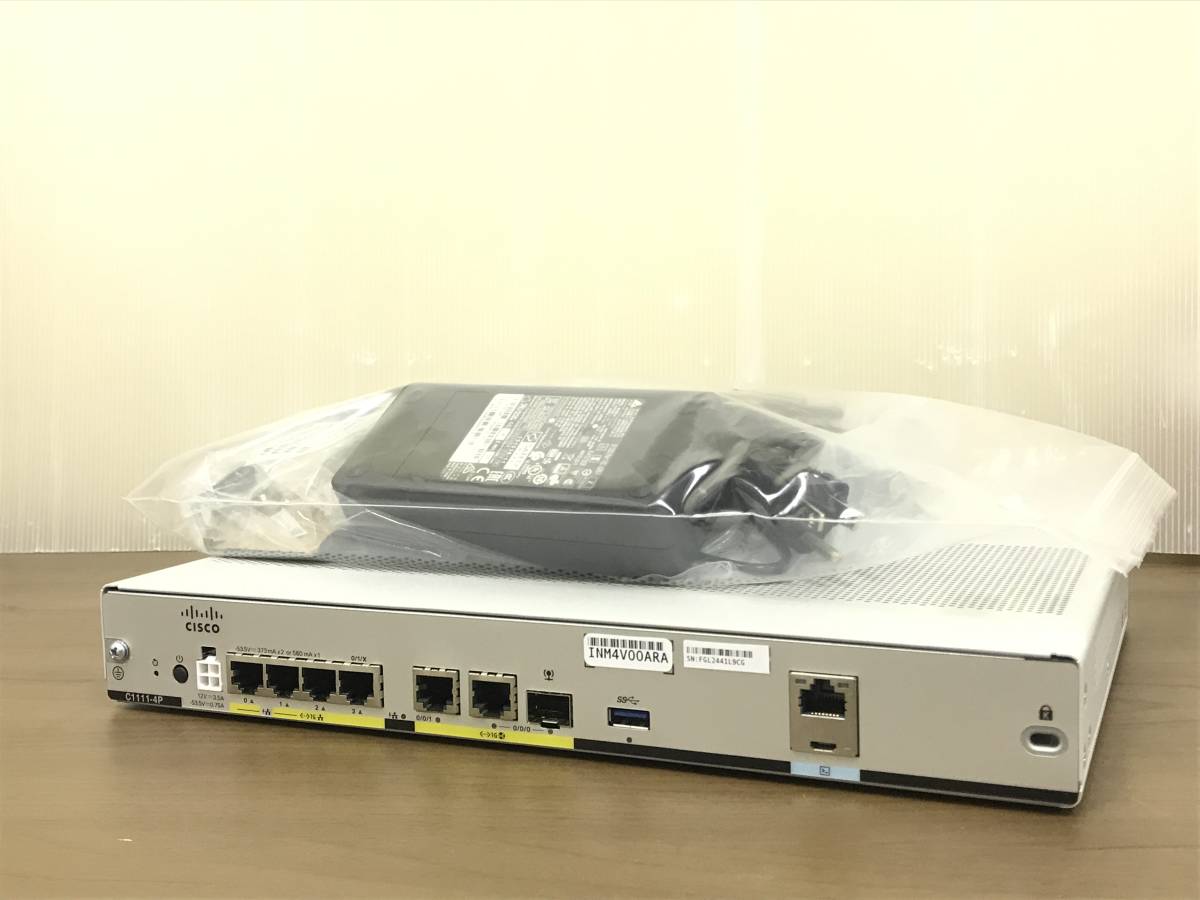 Cisco シスコ ISR1100 Series C1111-4P V01 サービス統合型 Cisco シスコ ISR1100 Series C1111-4P V01 サービス統合型