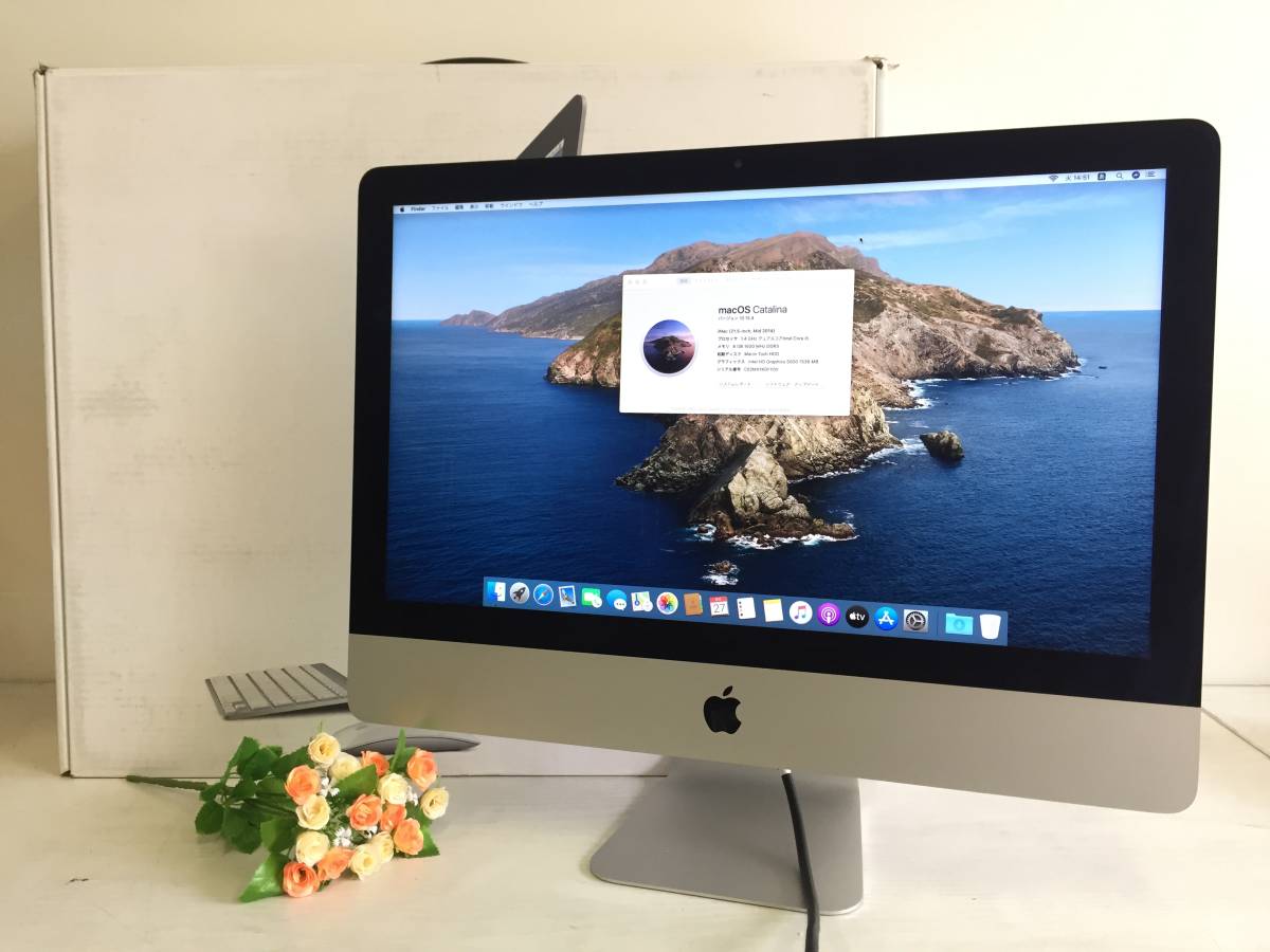 21.5インチ】Apple iMac(21.5-inch, Mid 2014) A1418 Core i5(4260U