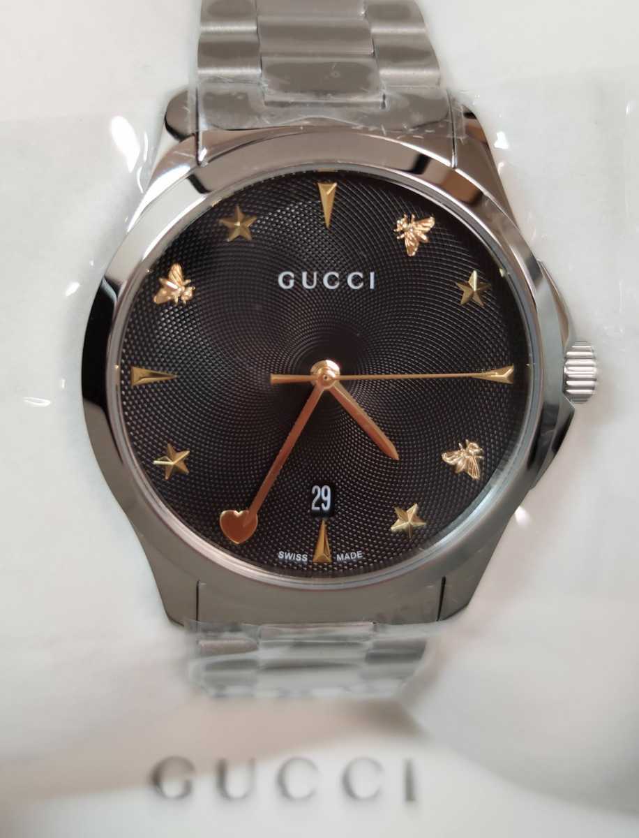 新品未使用 グッチ GUCCI Gタイムレス YA1264029 ビー 蜂 スター