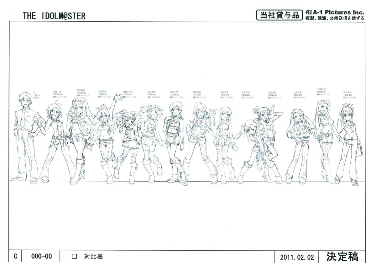超歓迎された アイドルマスター 設定資料集 の商品詳細 約139枚 その他