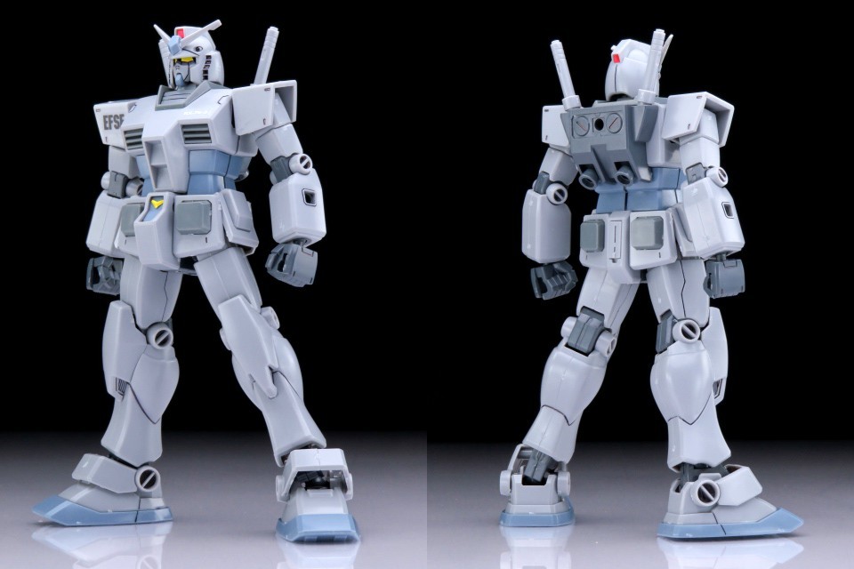 G0102完成品 1/144 HGUC G3 ガンダム HG 機動戦士ガンダム MSV 外伝 小説版 RX78-3 G-3 ガンダム 3号機 連邦軍 1st ファースト 0079 アムロ