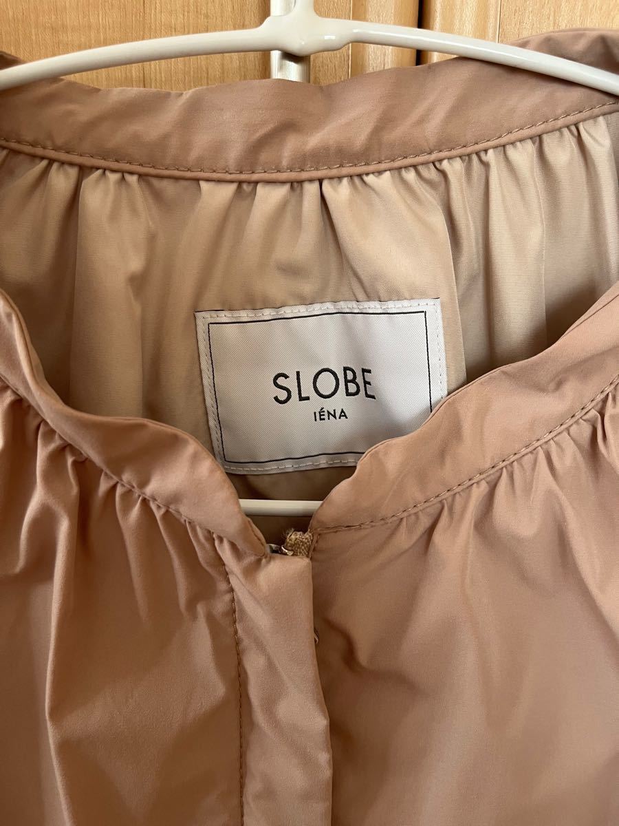 スローブイエナ SLOBE IENA ノーカラーギャザーブルゾン スローブイエナ SLOBE IENA ノーカラーギャザーブルゾン