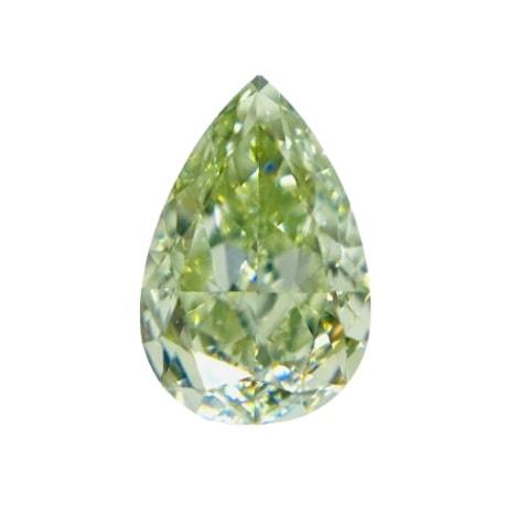 最安値挑戦！ FANCY INTENSE YELLOWISH GREEN 0.368ct PS/RT1558/CGL