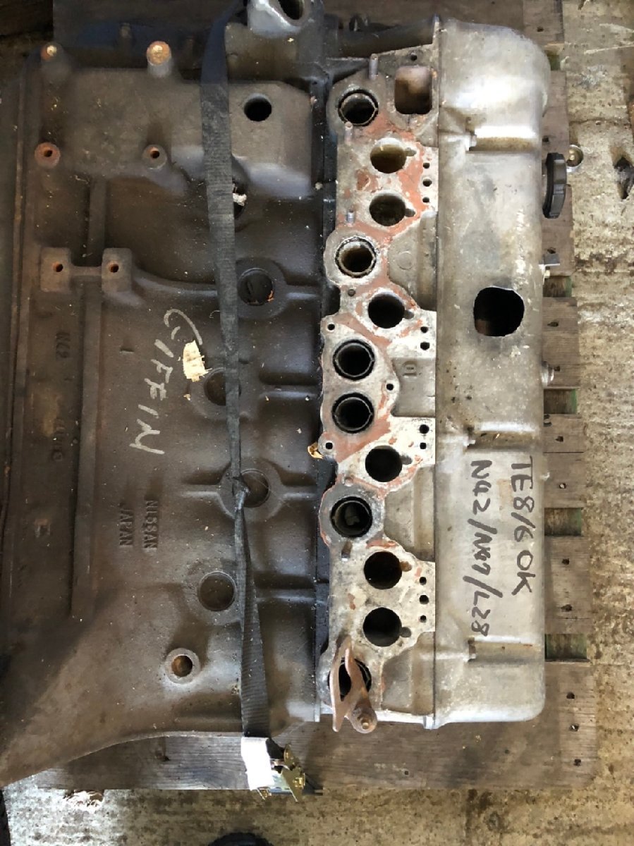 TE8/6 日産L型 エンジン L28 N42ブロック N47ヘッド S30 S31 TE8/6 日産L型 エンジン L28 N42ブロック N47ヘッド S30 S31