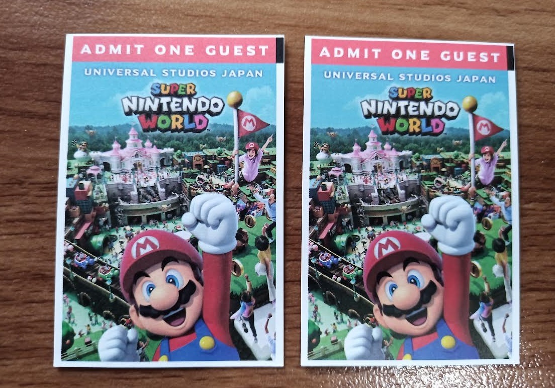 ユニバーサルスタジオジャパン USJ フリーデイトパス 2枚 - www