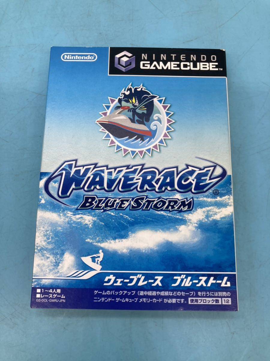 【A4794N175】ゲームキューブソフト ウェーブレース ブルーストーム WAVERACE BLUESTORM GAME CUBE ニンテンドー 任天堂 Nintendoの画像1