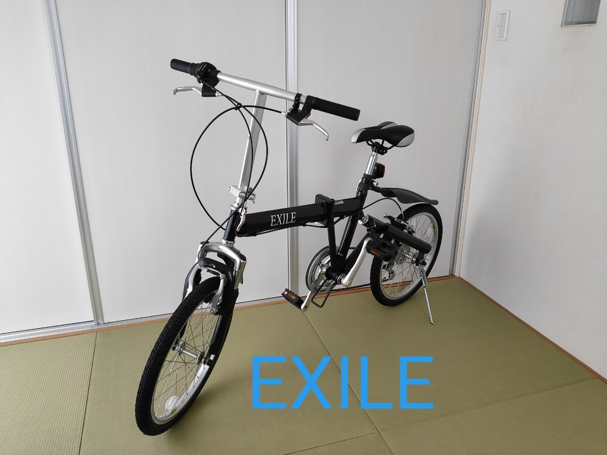EXILE ロゴ入り 折りたたみ自転車 コレクション、趣味 コレクション