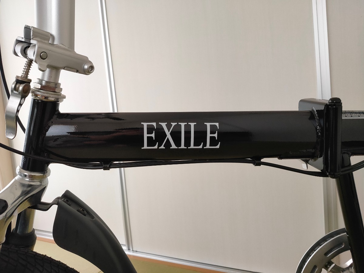 SALE／100%OFF】 EXILE ロゴ入り 折りたたみ自転車 mandhucollege.edu.mv
