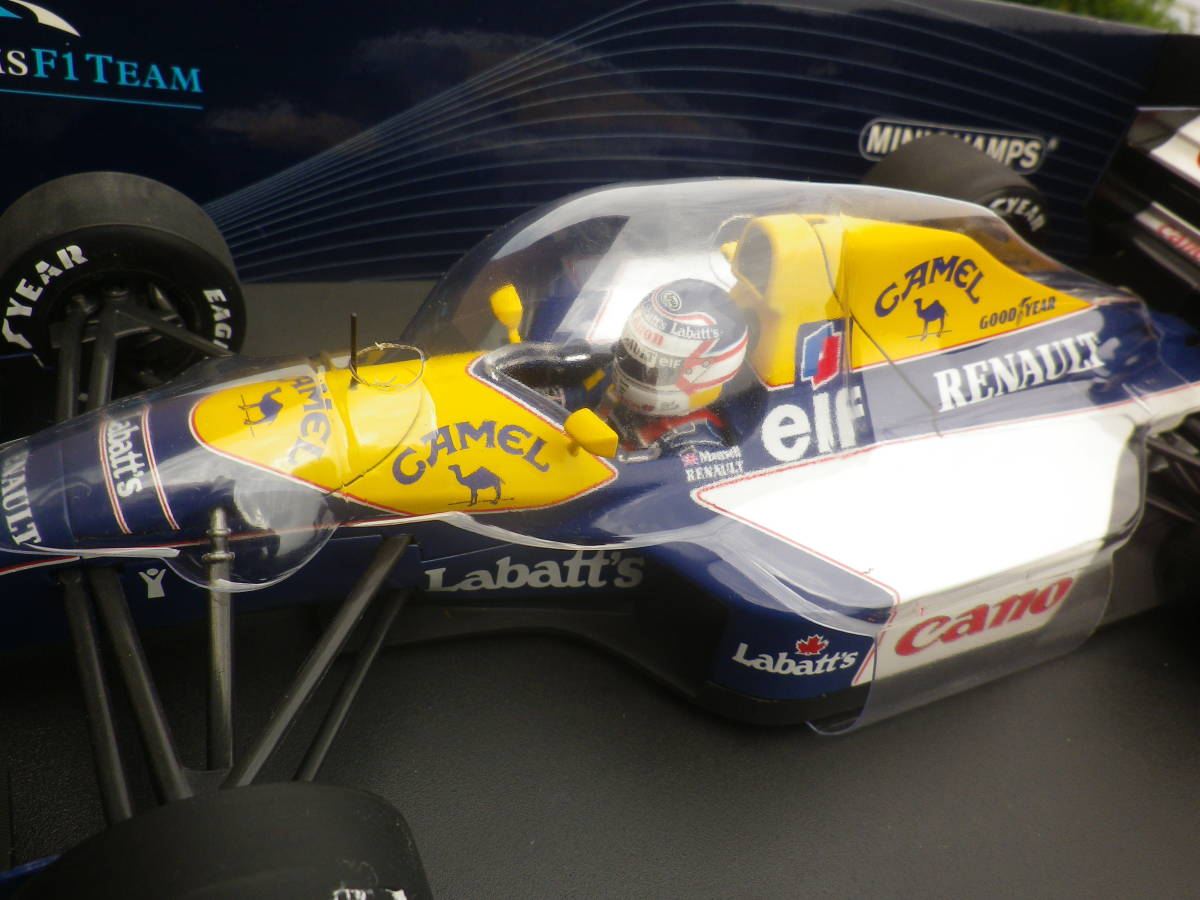 絶版！ PMA 1/18 F1 Williams Renault ウィリアムズ ルノー FW14 N.Mansell マンセル 1991 100 910005