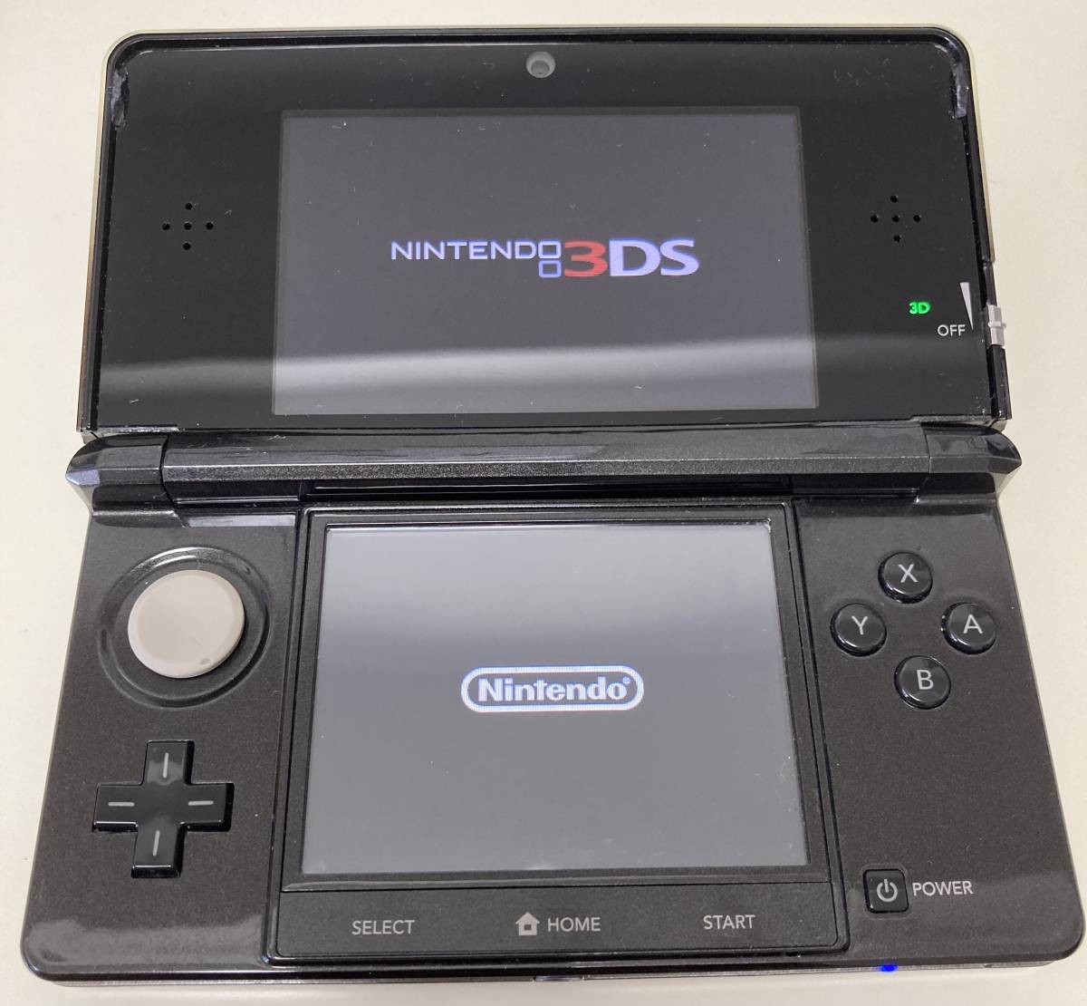 送料無料 箱あり ニンテンドー3DS 本体 コスモブラック 任天堂 3DS