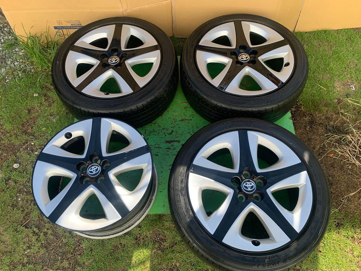 トヨタ プリウス 50系 純正アルミホイール 4本セット 17x7J+50 - dloy