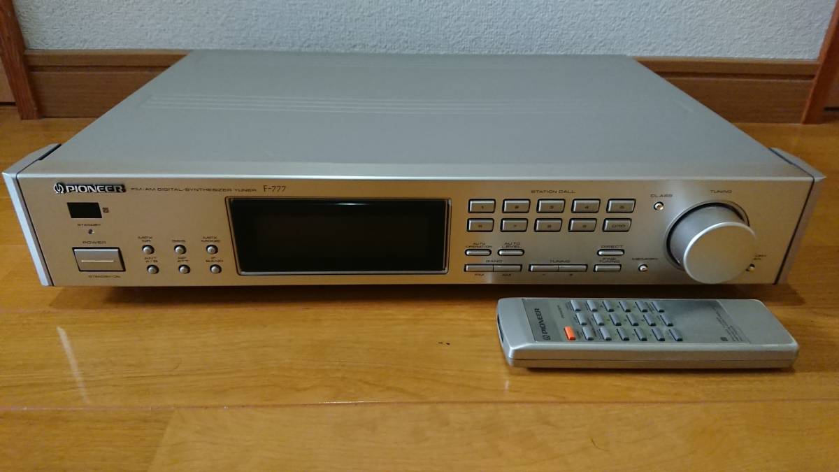☆PIONEER パイオニア F-777 AMステレオ対応FM/AMデジタル