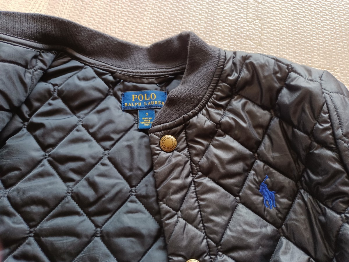 ラルフローレン キルティングジャケット RALPH LAUREN キッズ サイズ7