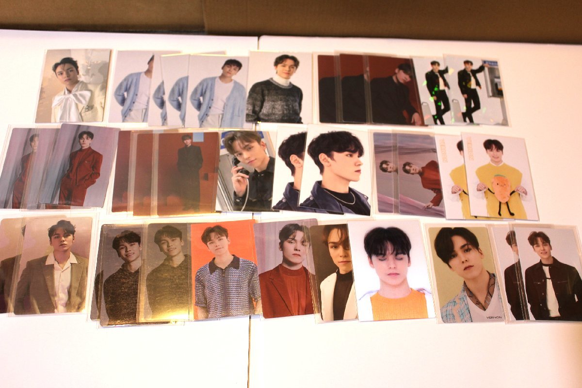 SEVENTEEN トレカ まとめ売り 計300枚以上 KPOP/セブチ セブンティーン 激安ネット SEVENTEEN トレカ まとめ売り アイドル