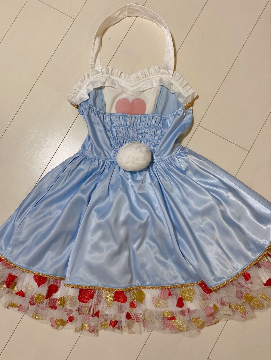 白雪姫 ドレス メイド コスプレ衣装 ミニスカート ハロウィン クリスマス 新品タグ付き