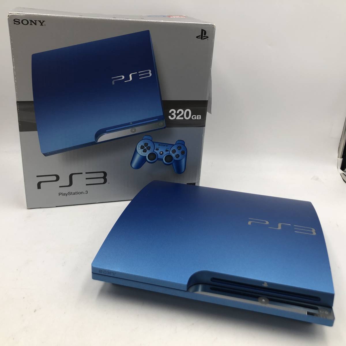 7737 1円 Sony Ps3 本体 箱付き スプラッシュブルー Cech 3000b 動作未確認 現状品 Ps3本体 売買されたオークション情報 Yahooの商品情報をアーカイブ公開 オークファン Aucfan Com