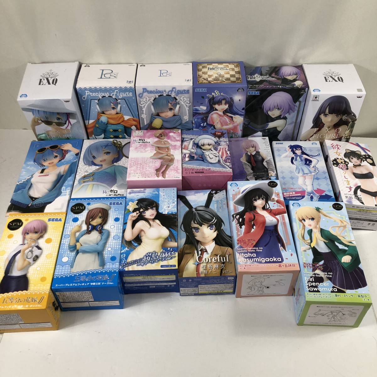 ヤフオク! - (7543)【まとめ売り】美少女系フィギュア 19体 Re...