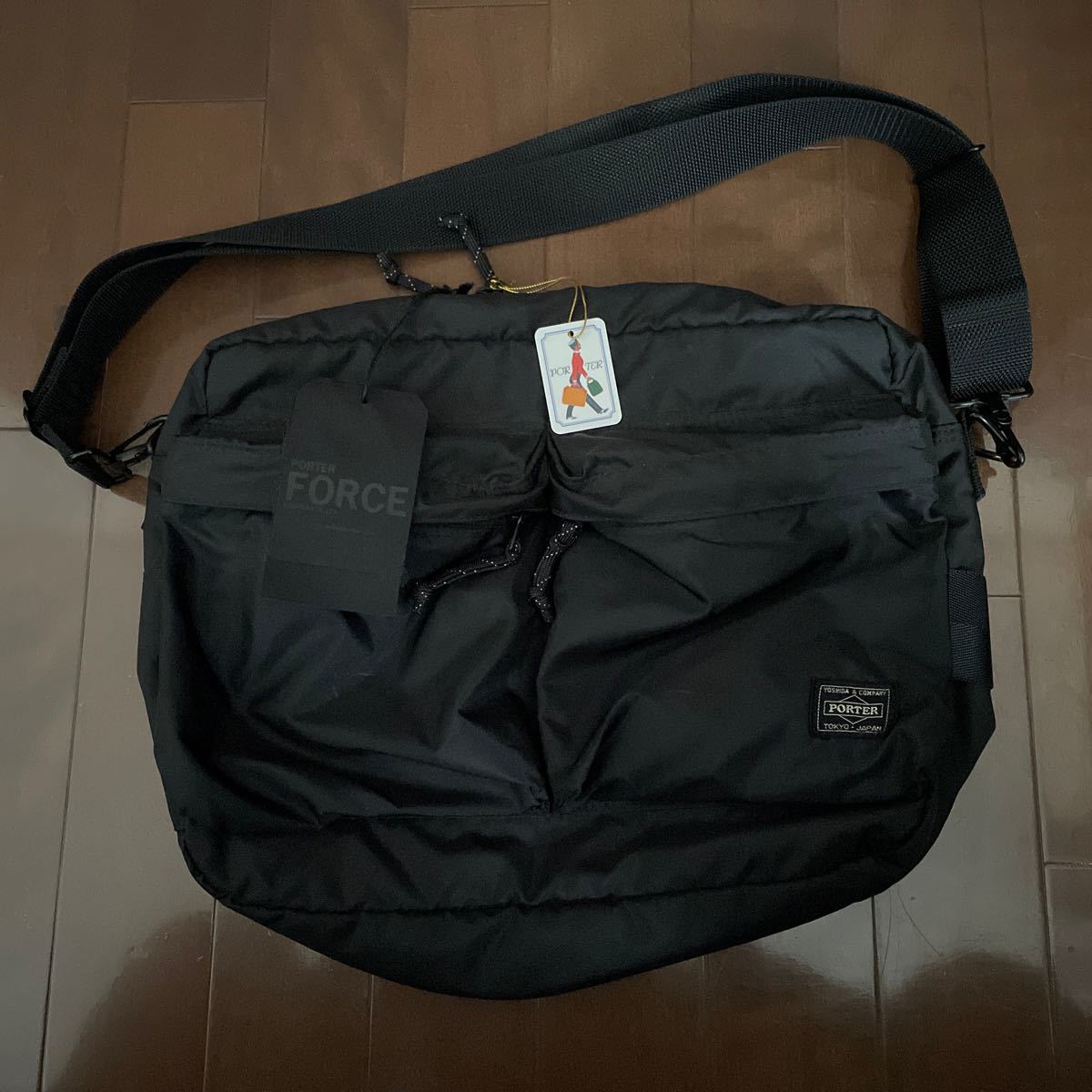 超美品 吉田カバンPORTER FORCE SHOULDER BAG ポーター フォース