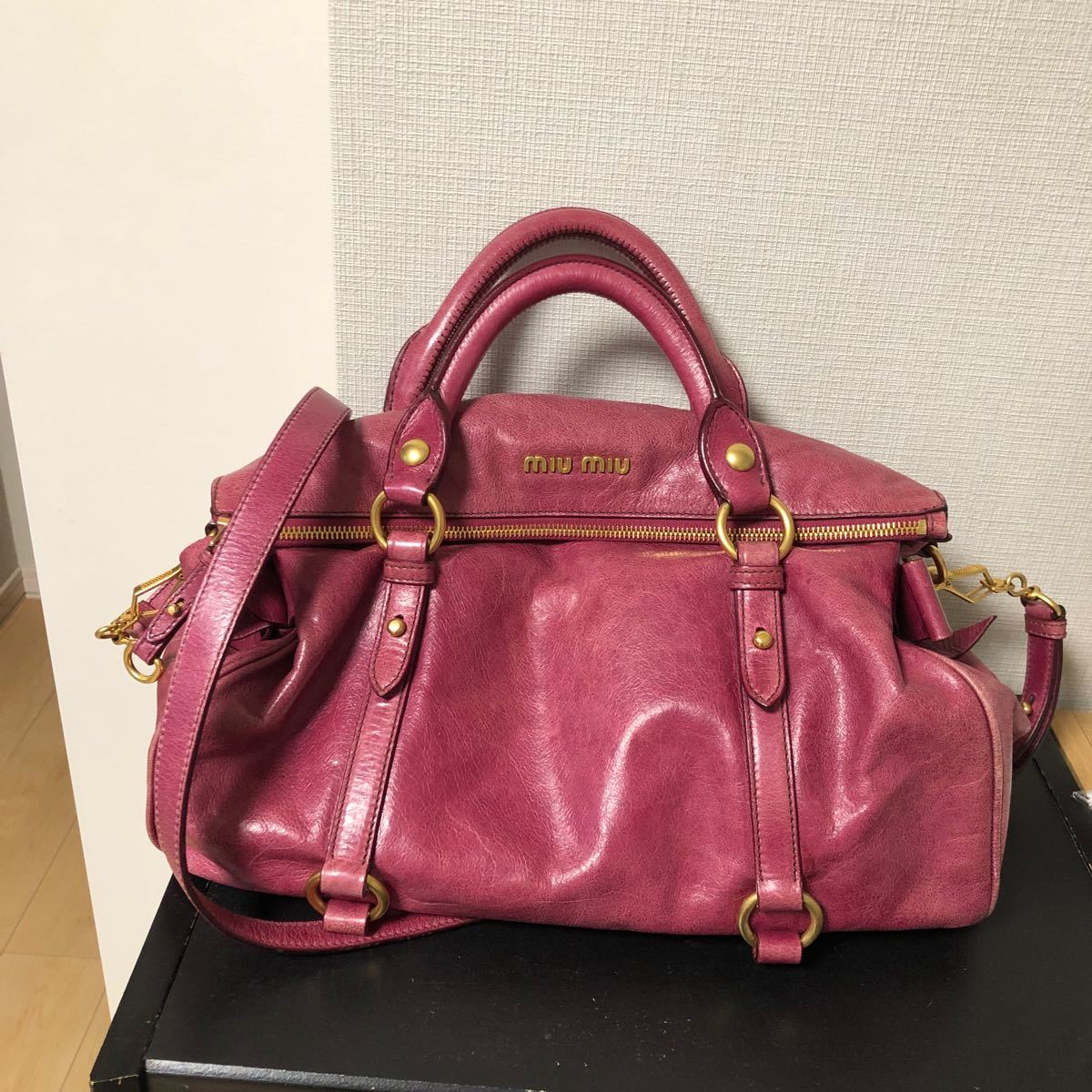 ミュウミュウ miumiu ハンドバッグ ショルダーバッグ