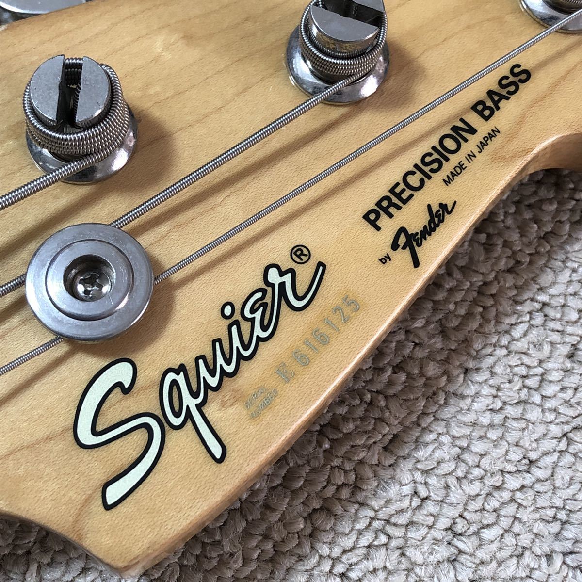 1986年製 Squier PB-331 ミディアムスケール 日本製 プレベ Eシリアル フジゲン スクワイヤー Fender Precision  Bass Made in Japan