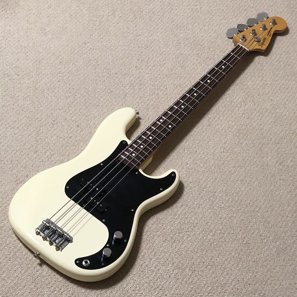 フジゲン製 Squier PB Mシリアル ピックアップ交換済 1986年頃製造 Squier PB-331 ミディアムスケール! 日本製
