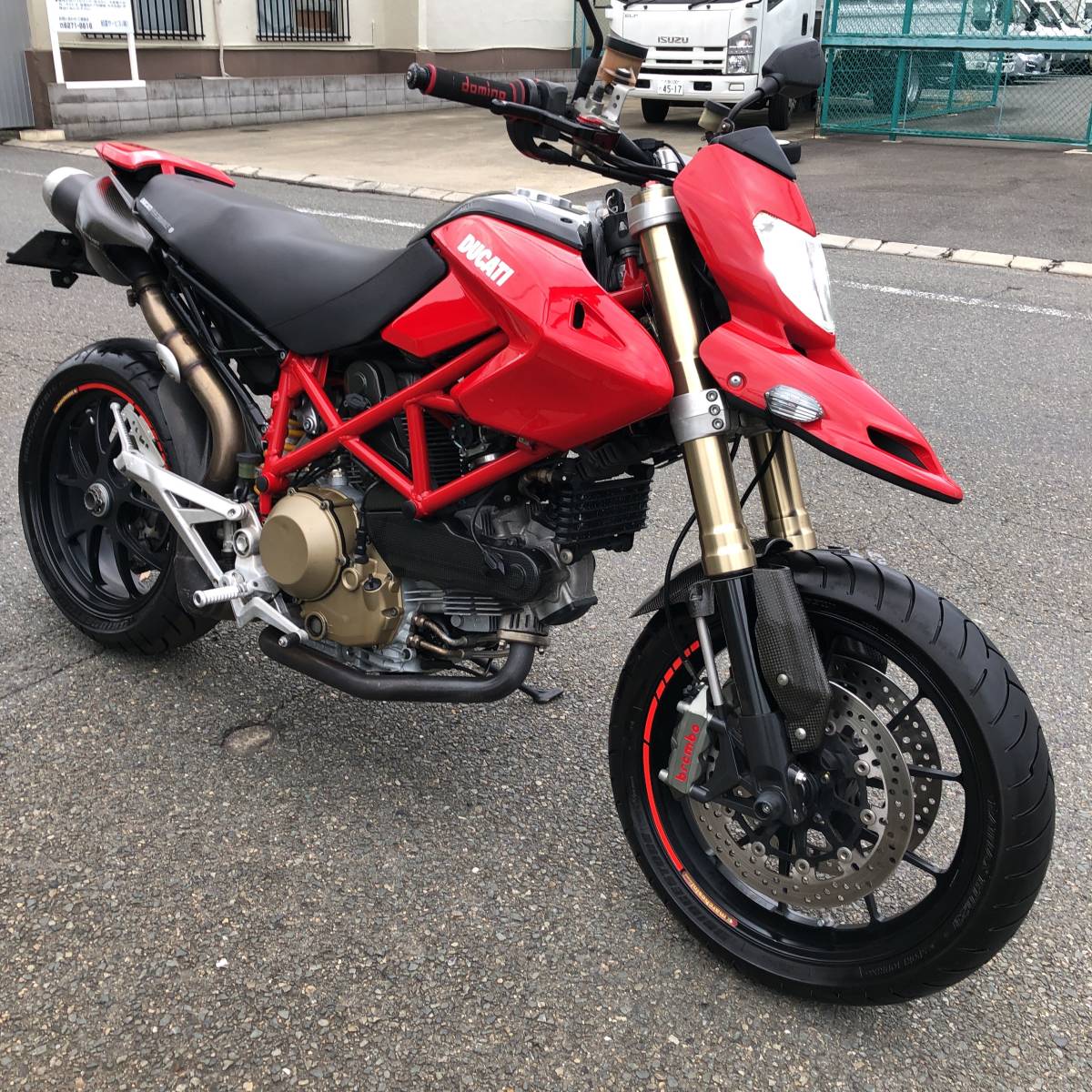 ドゥカティ ハイパーモタード1100S 49690km 車検R5年1月 OHLINS