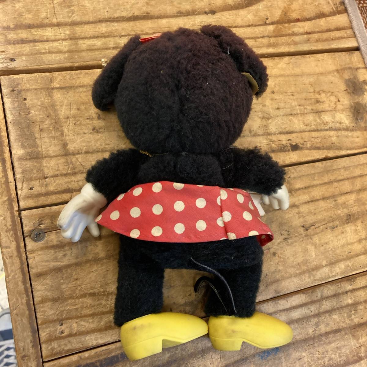  Vintage *80s Young Epo k* Disney cutie -z Minnie Mouse doll * tag attaching, soft toy, Raver face 