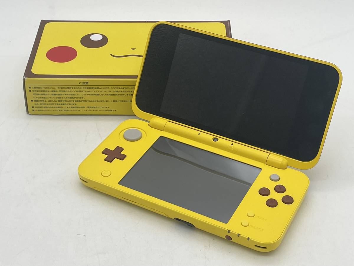 ほぼ未使用品　Ｎｅｗニンテンドー 2DSLL　ピカチュウエディション DS LL