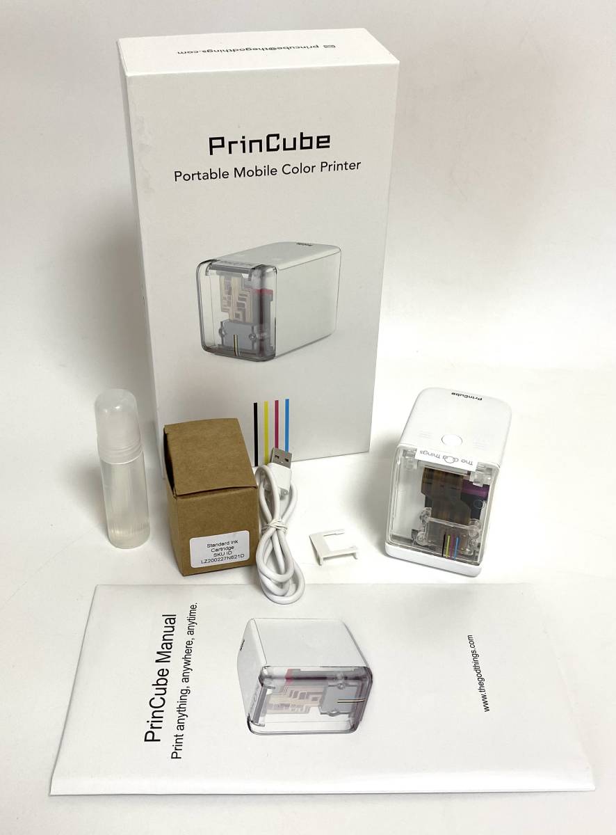 Prin Cube モバイルプリンター-